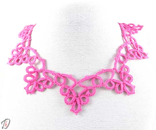 Lace Pink ogrlica/necklace
